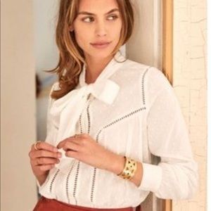 Sezane Calista Blouse Sz 8 = 38/40